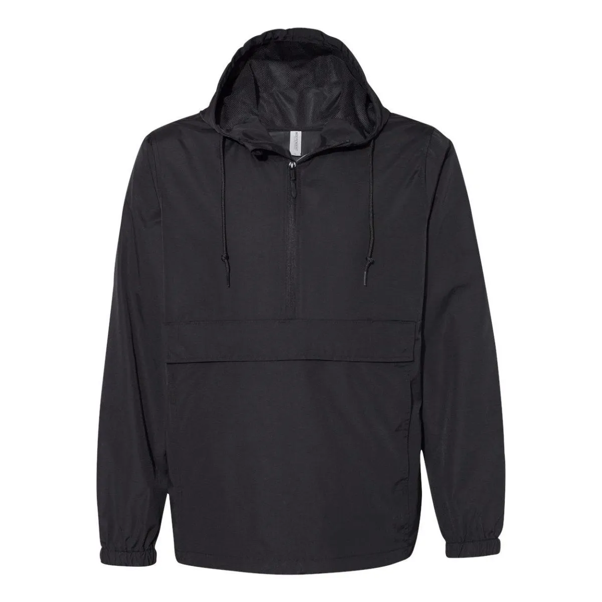 Independent Trading Co. Nylon Anorak, Black