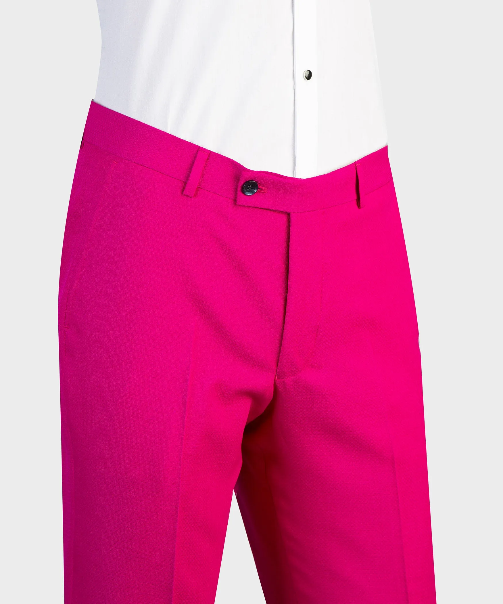 Pink Belted Suit